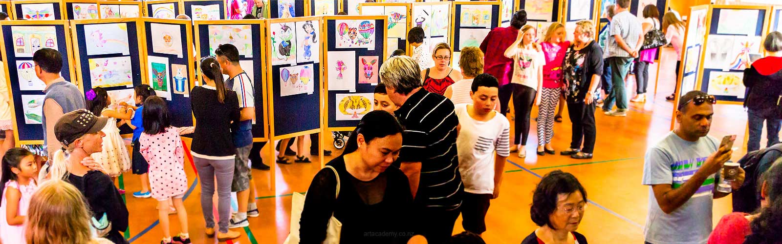 NZ Art Academy Kids Art Show in Auckland